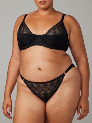 X-Rated Lace Brazilian Panty