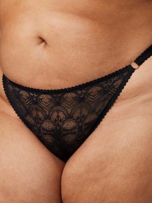 X-Rated Lace Brazilian Panty