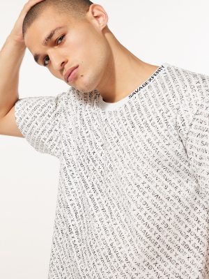 Essential Heavy Jersey Stacked Monogram Tee